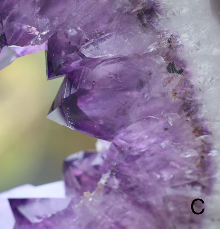 'Halo Passage' High Quality Amethyst Portal on Stand