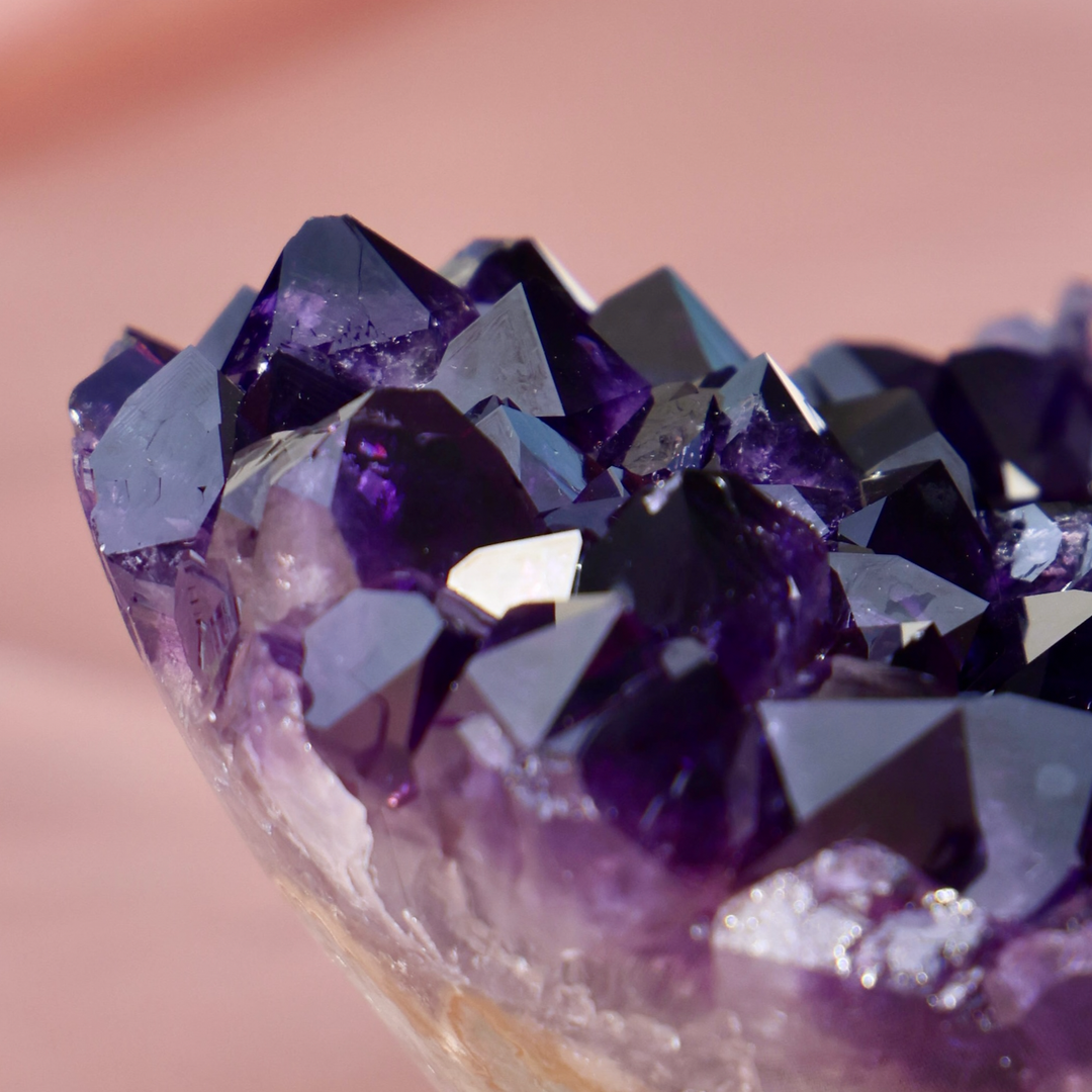 High Quality Amethyst Cupcake