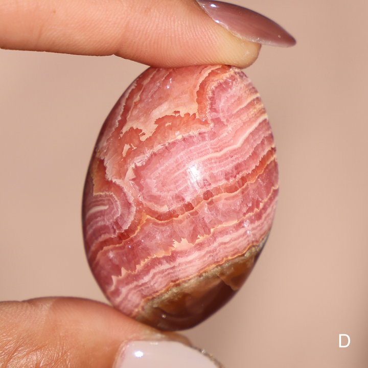 High Quality Rhodochrosite Tumble Stone