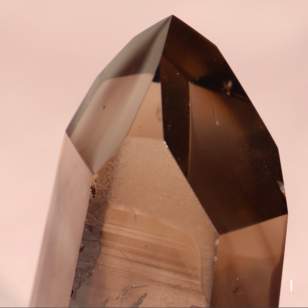 High Quality Smoky Lemurian Quartz Tower