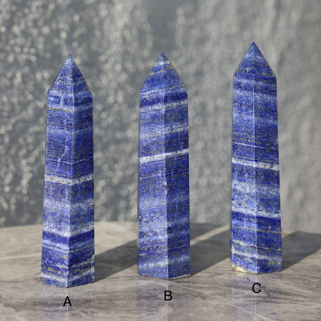 Lapis Lazuli Energy Tower - XL - Enchantia Muse