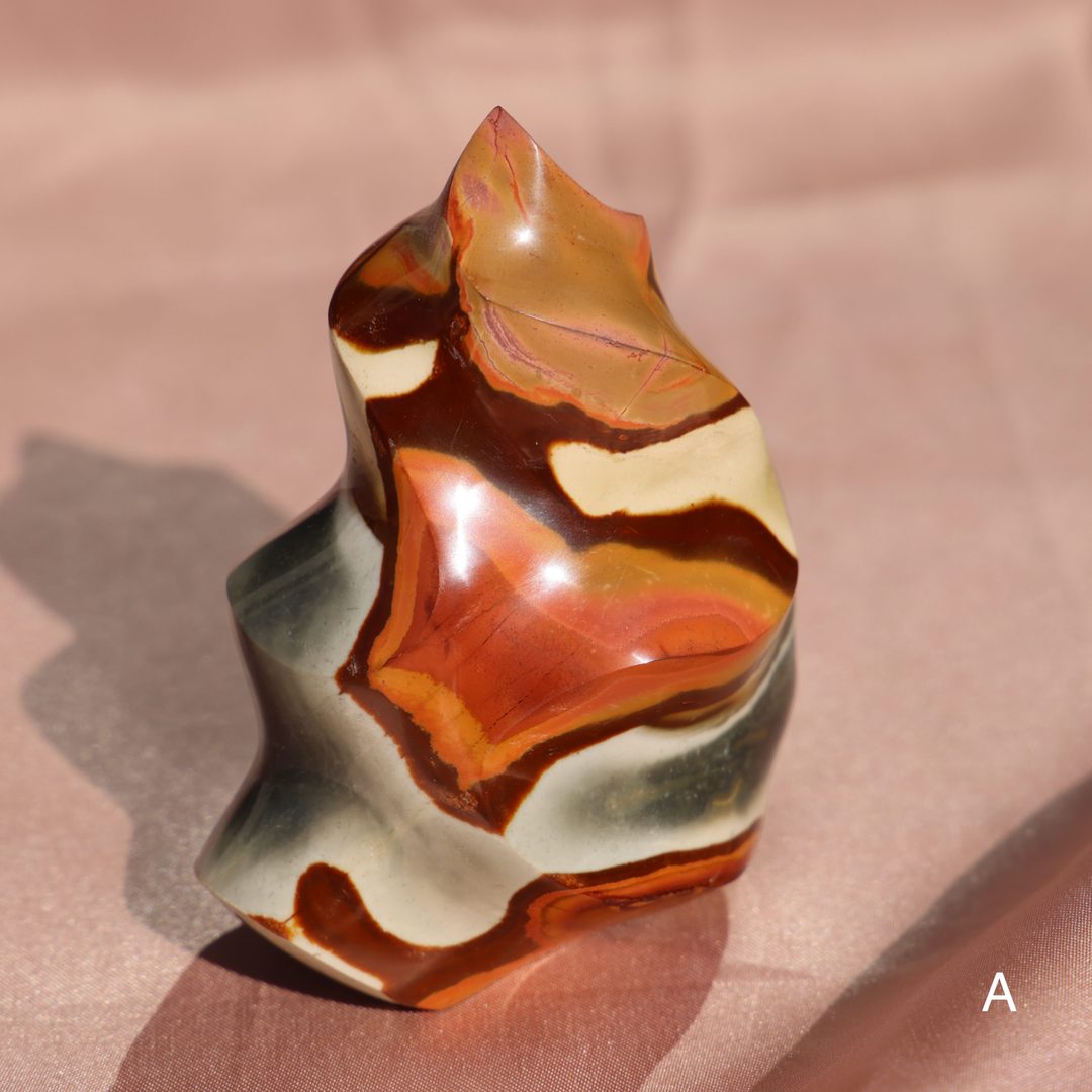 Polychrome Jasper Flame