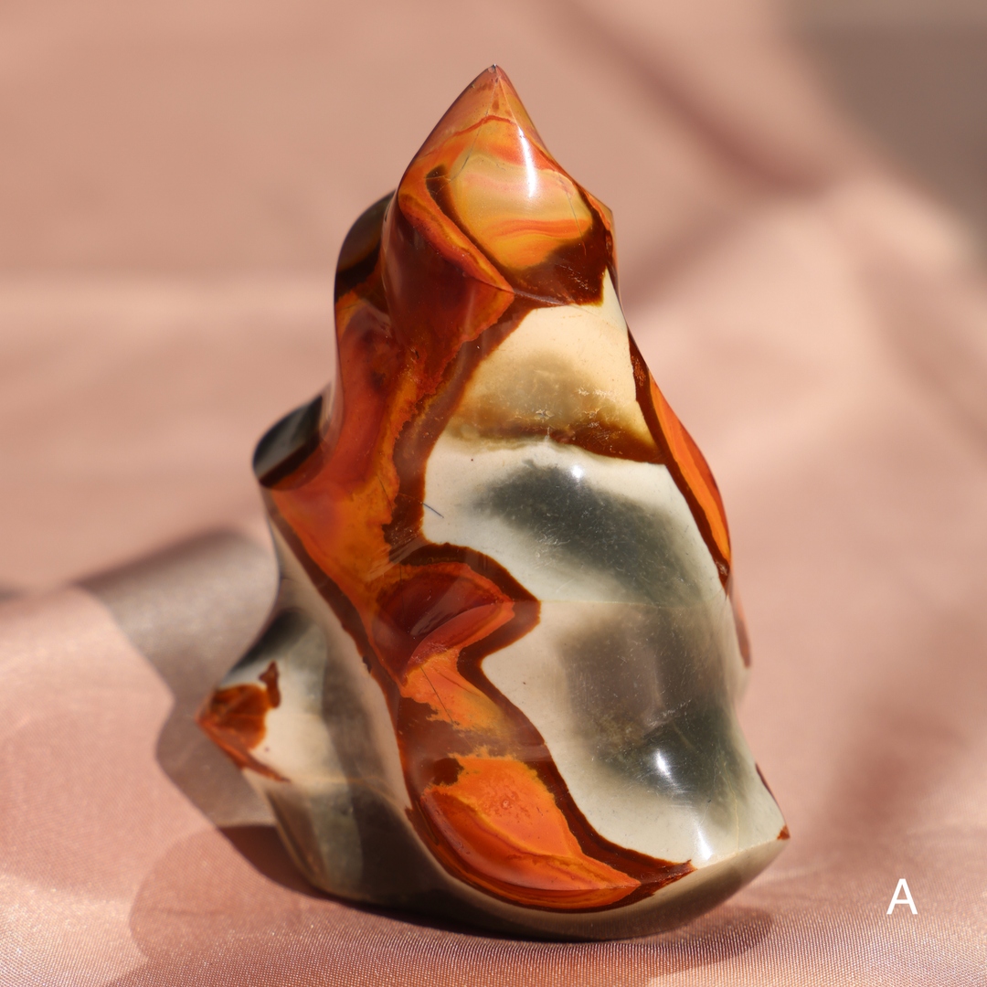 Polychrome Jasper Flame