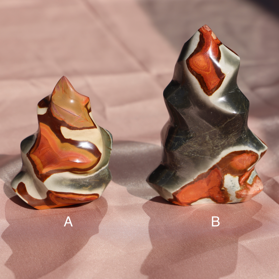 Polychrome Jasper Flame