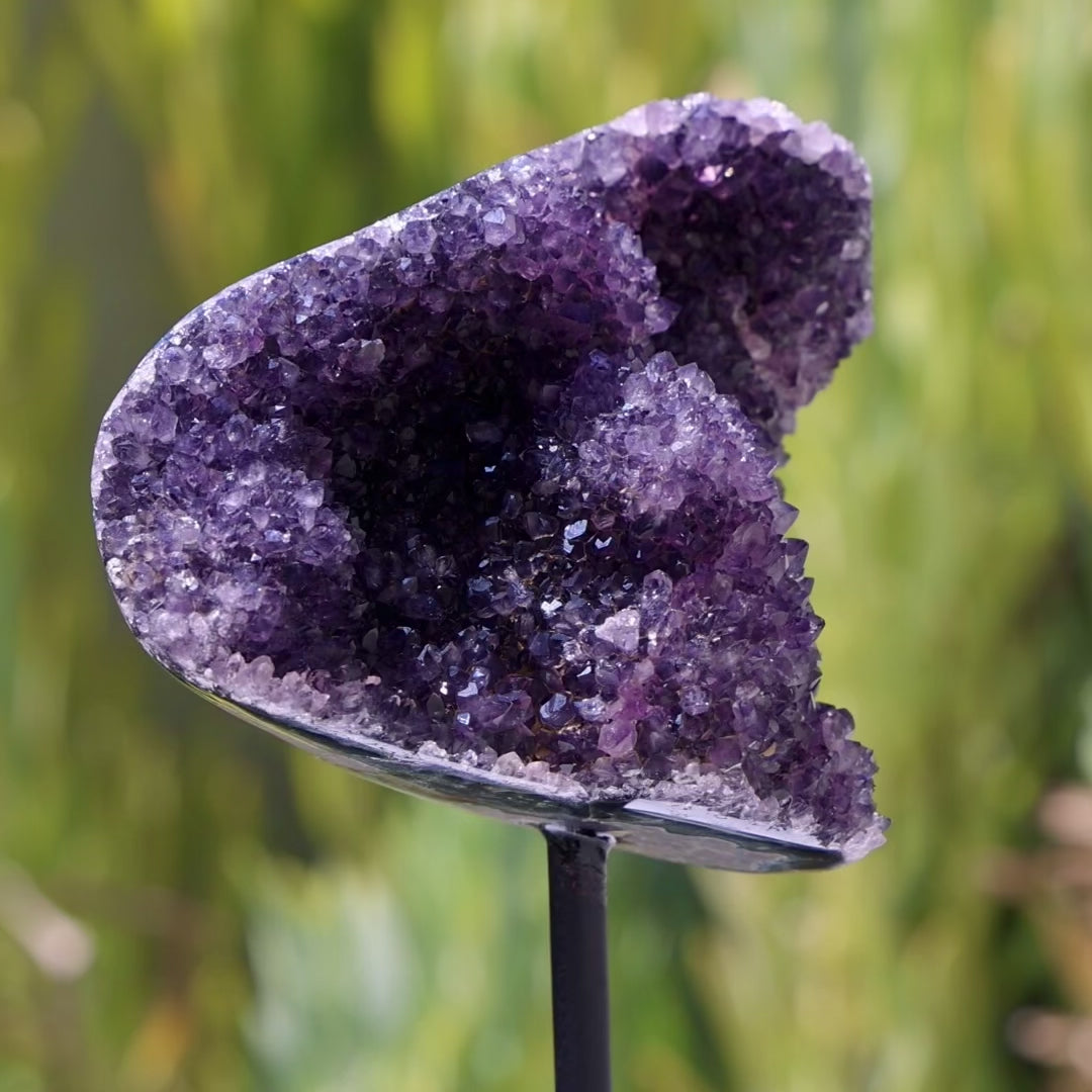 'Delta' Amethyst Cluster