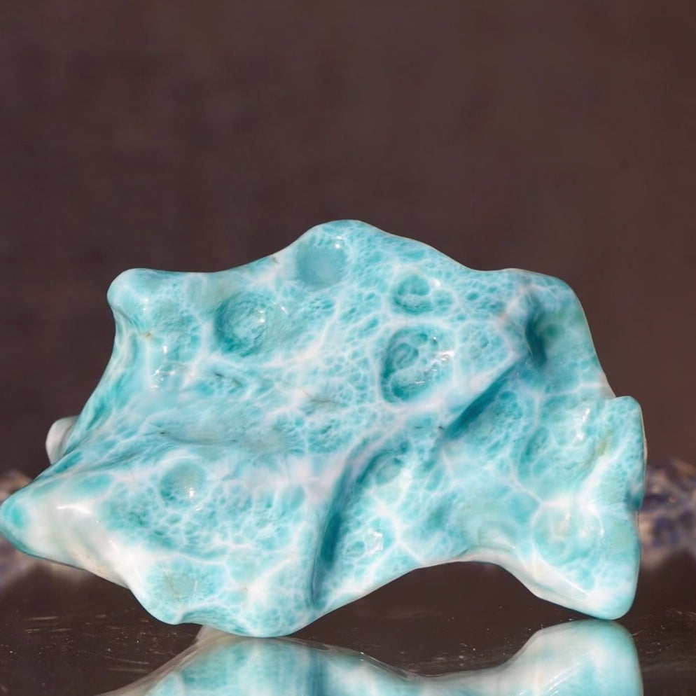 'SEAFORM' High Quality Larimar Free Form