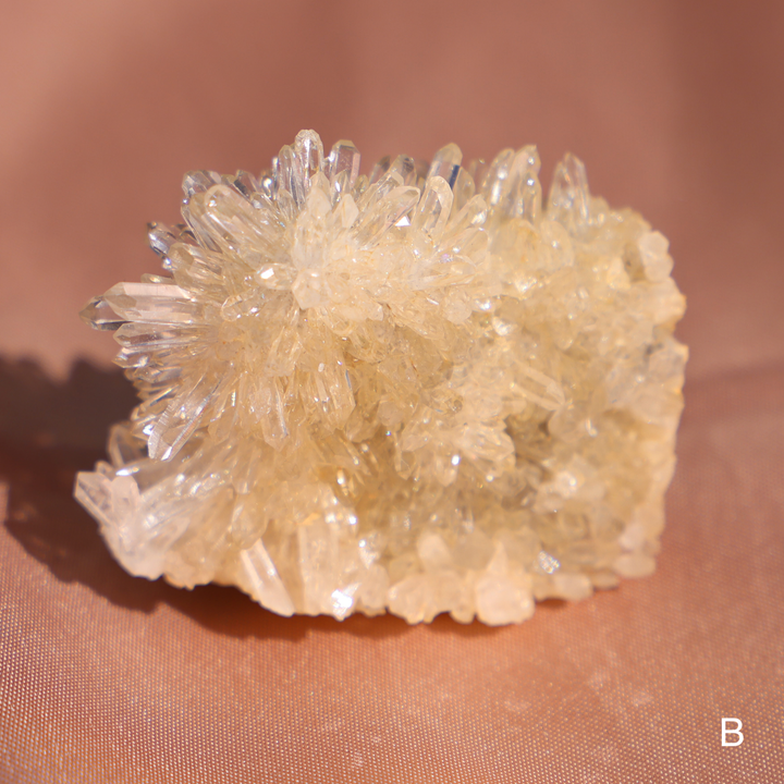 Raw Chrysanthemum Quartz Cluster