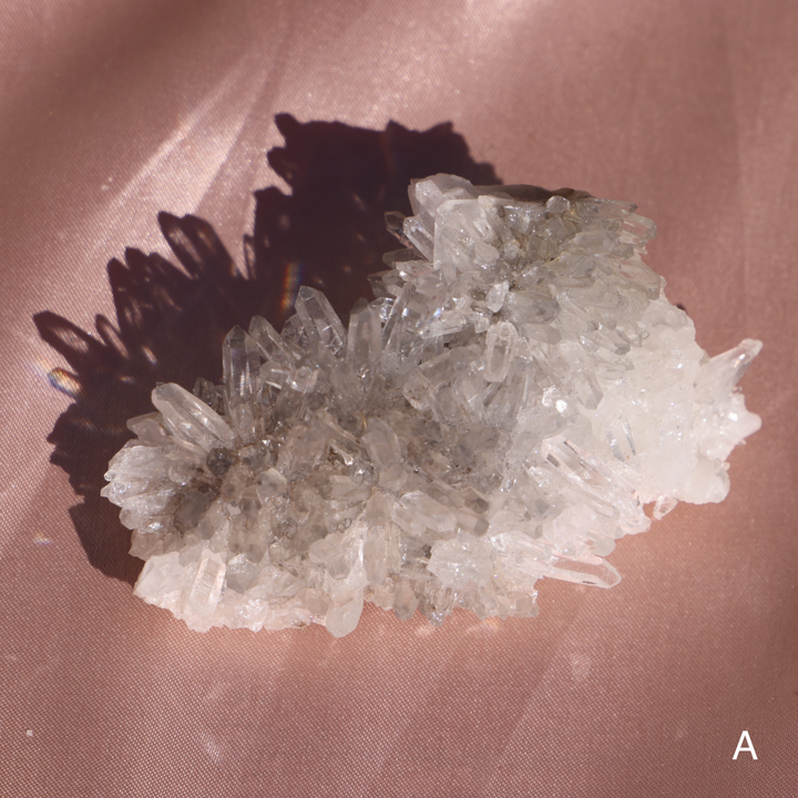 Raw Chrysanthemum Quartz Cluster