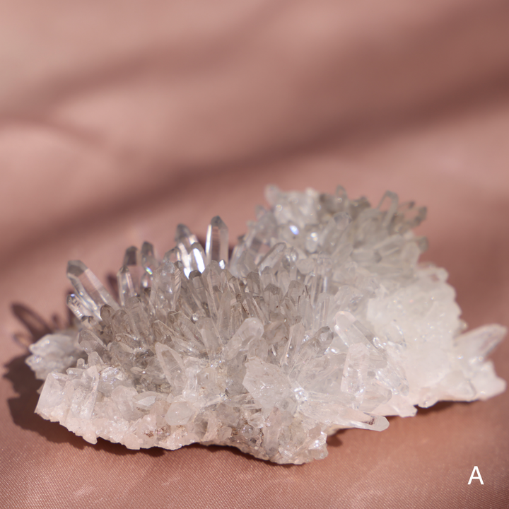 Raw Chrysanthemum Quartz Cluster