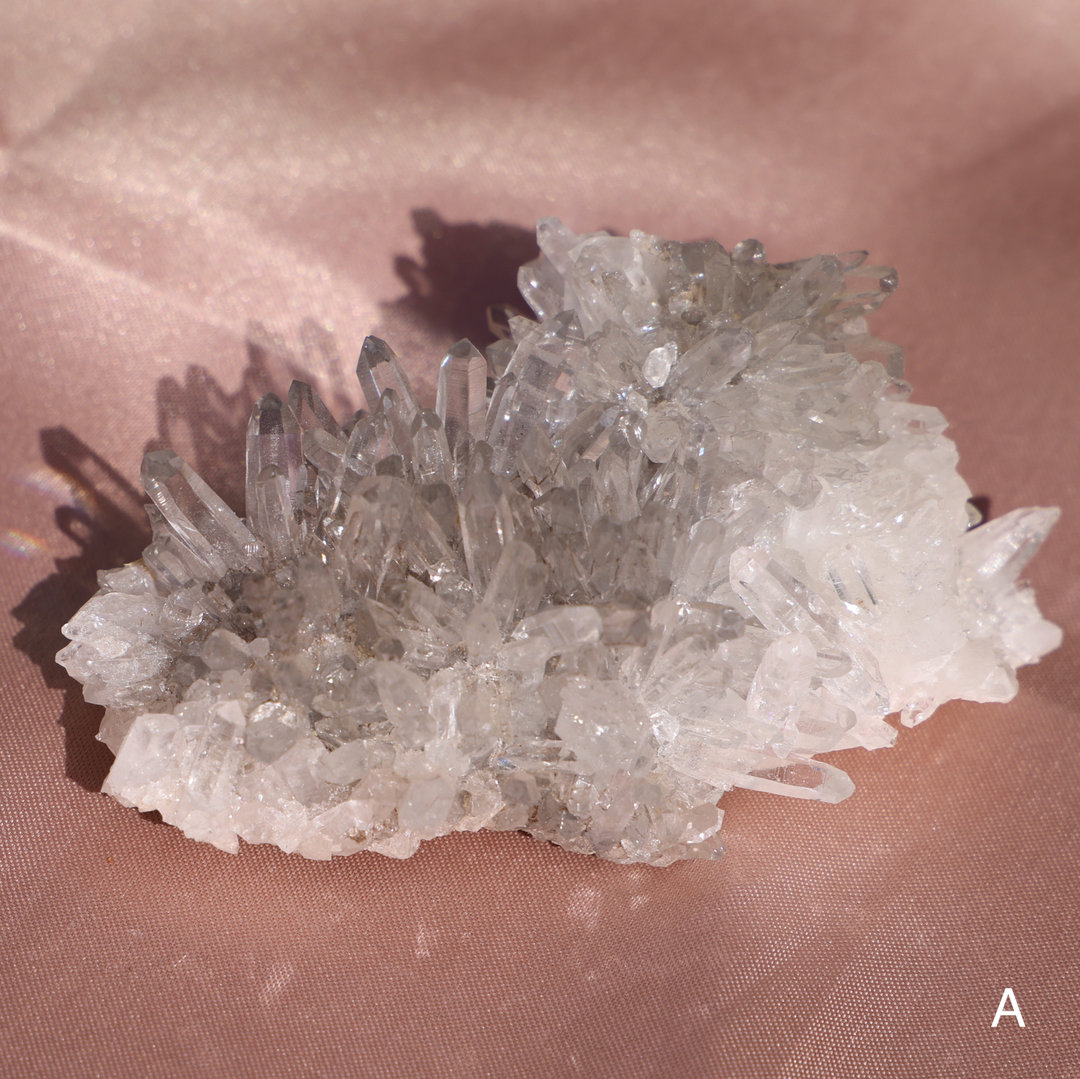 Raw Chrysanthemum Quartz Cluster