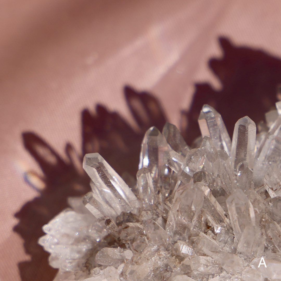 Raw Chrysanthemum Quartz Cluster