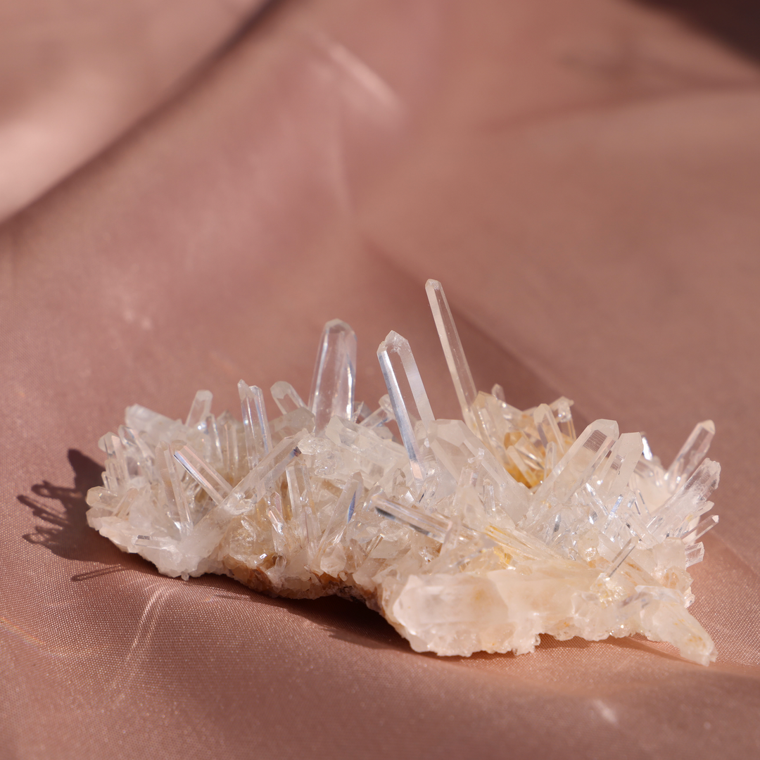 Raw Colombian Needle Quartz Cluster