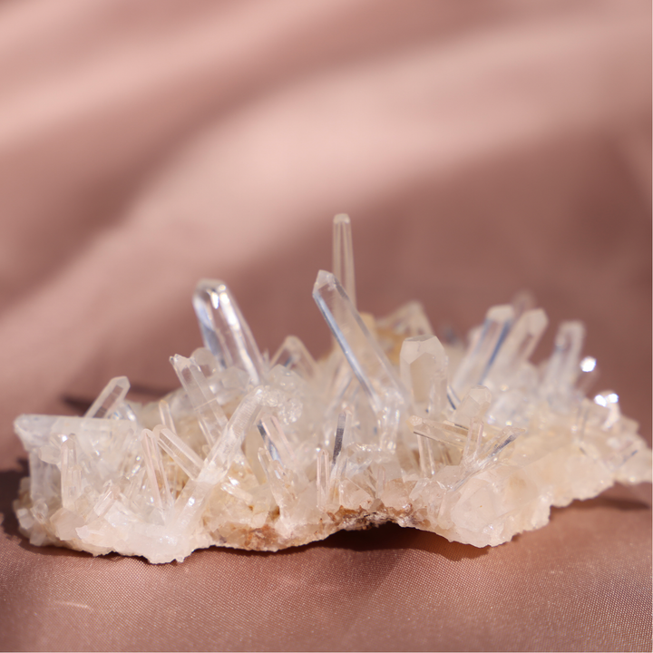 Raw Colombian Needle Quartz Cluster