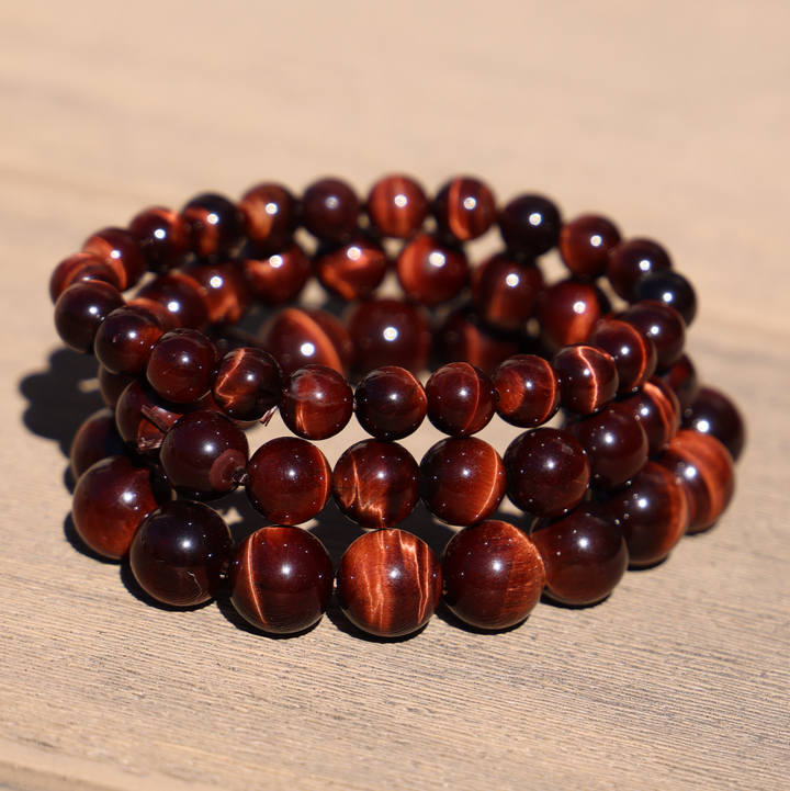 Red Tiger's Eye Bracelet