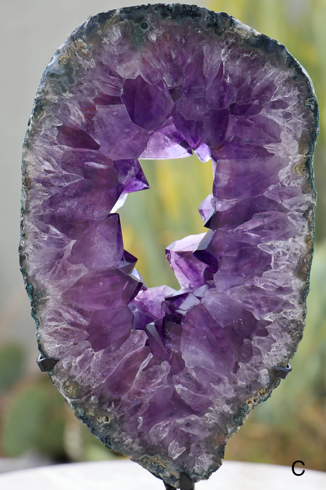 'Royal Passage' High Quality Amethyst Portal on Stand