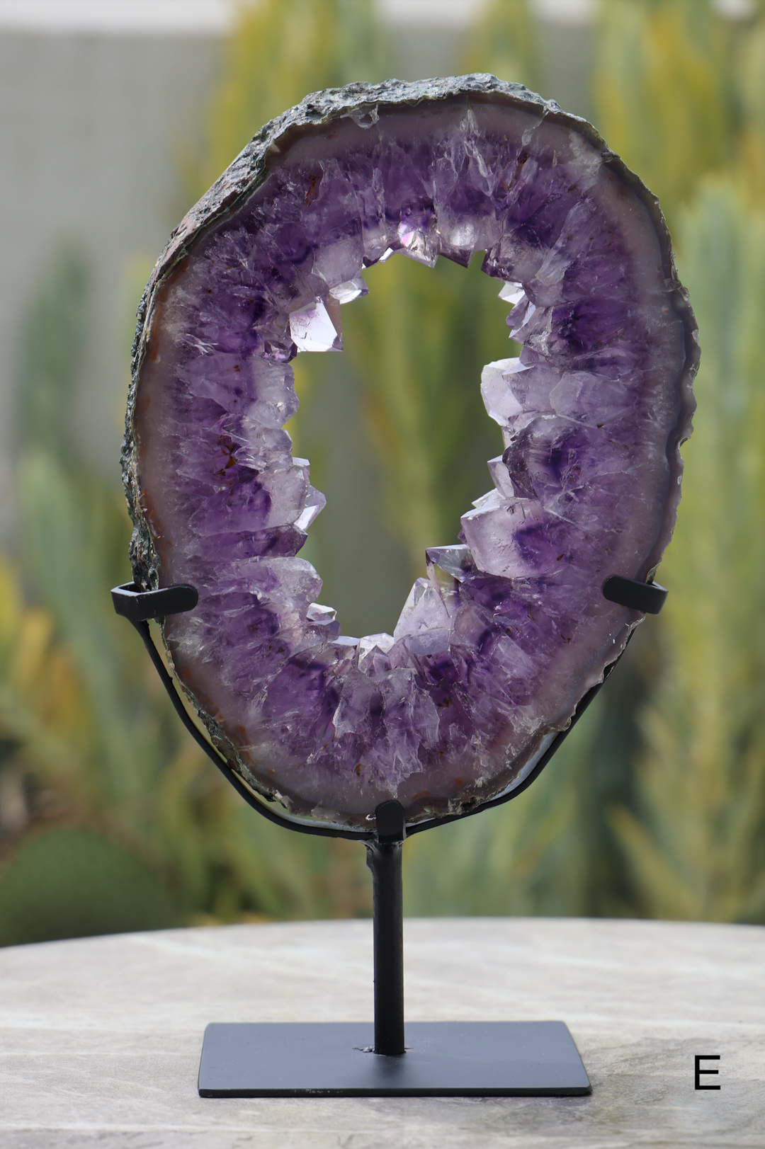 'Royal Passage' High Quality Amethyst Portal on Stand