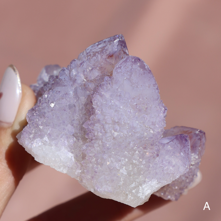 Spirit Quartz Amethyst Cluster