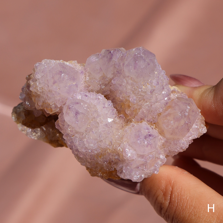 Spirit Quartz Amethyst Cluster