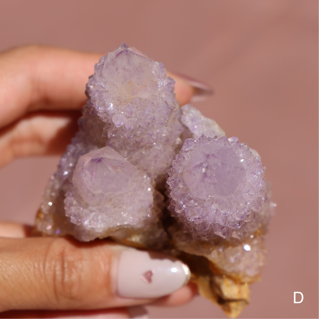 Spirit Quartz Amethyst Cluster