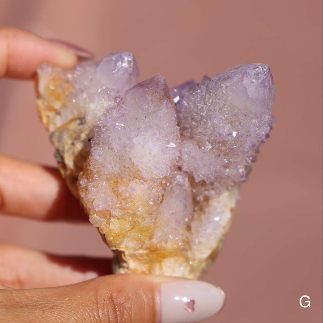 Spirit Quartz Amethyst Cluster