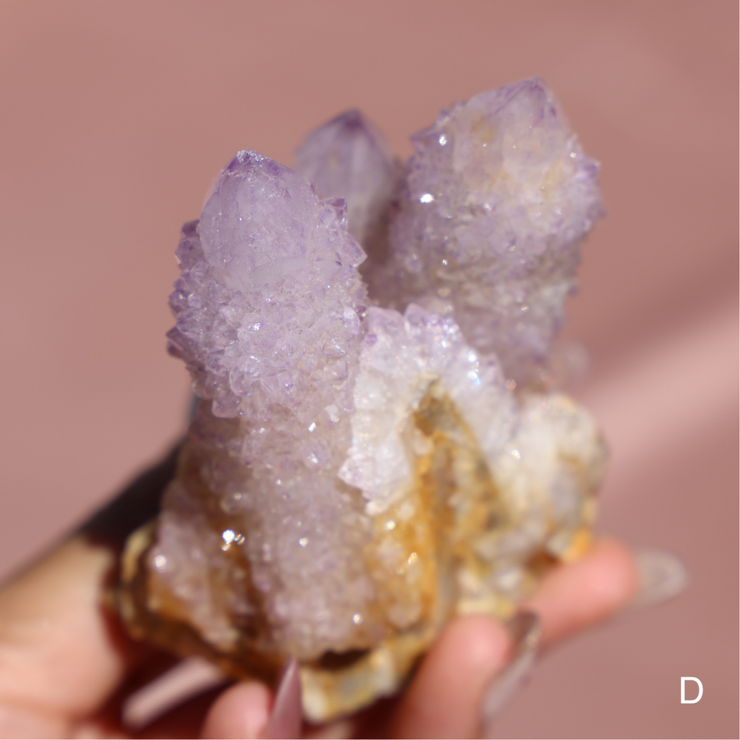 Spirit Quartz Amethyst Cluster