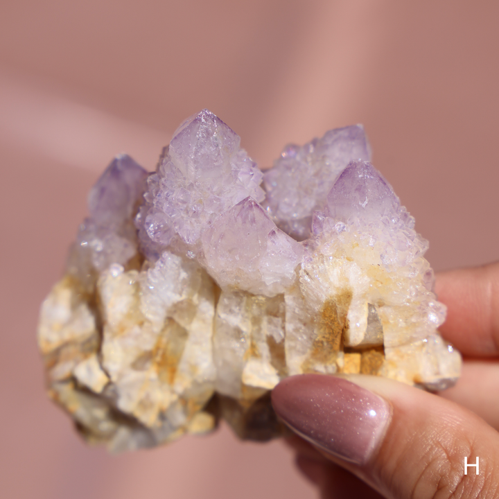 Spirit Quartz Amethyst Cluster