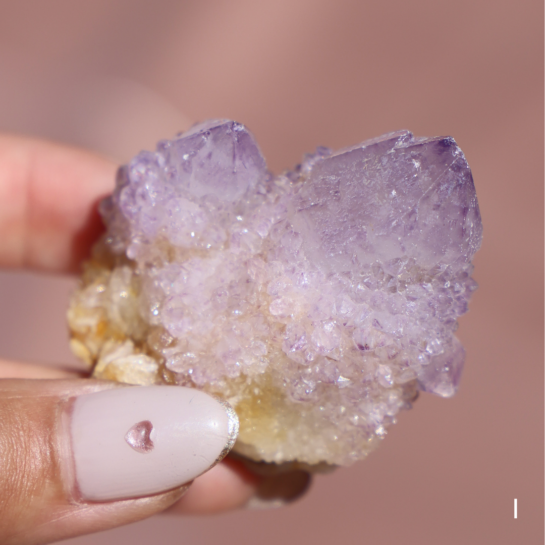 Spirit Quartz Amethyst Cluster