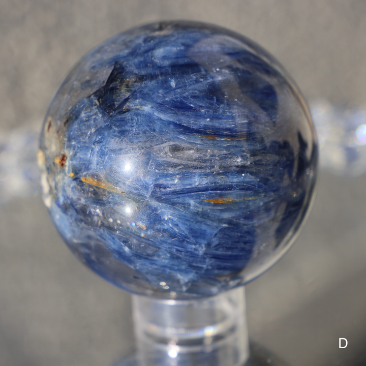 'Starry Night' High Quality Blue Kyanite Sphere