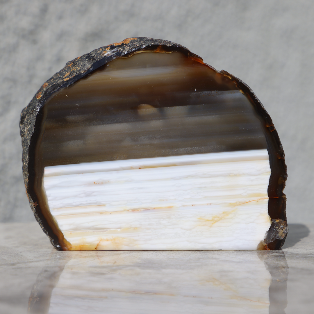 Stripy Agate Cut Base