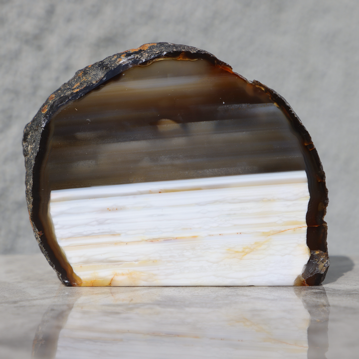 Stripy Agate Cut Base