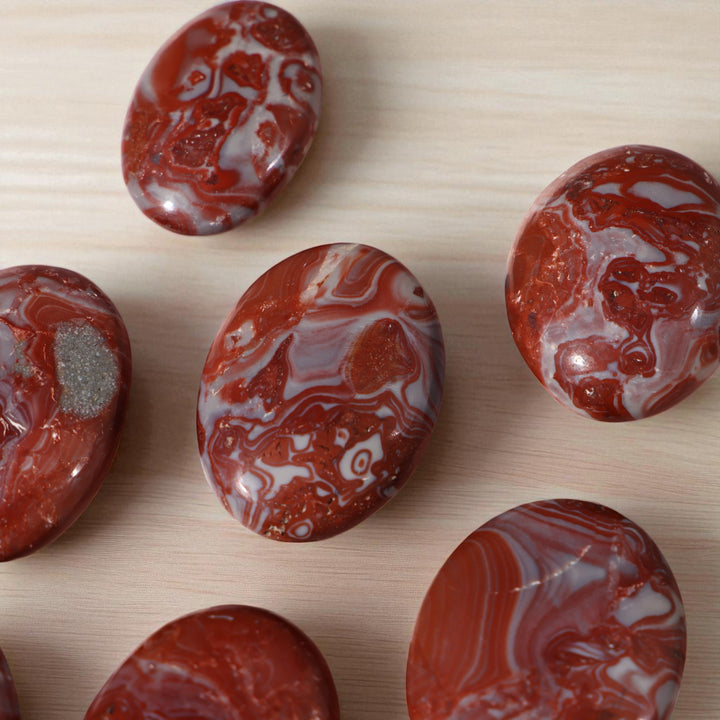 Rosetta Jasper Palm Stone