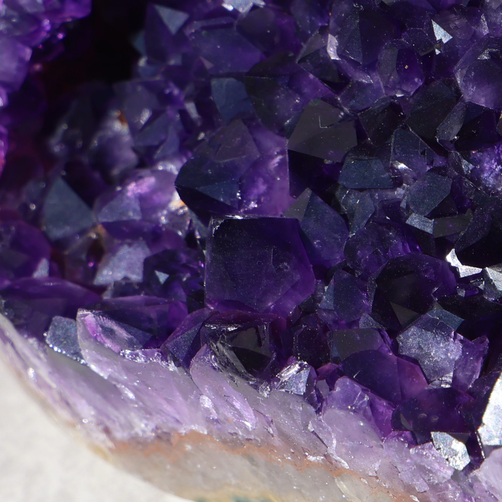 'Yam Vault' Amethyst Geode Pocket